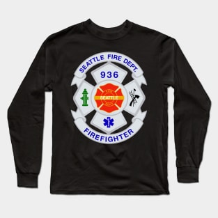 STATION 19 - BEN WARREN - BADGE Long Sleeve T-Shirt